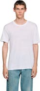 SANDRO Certified linen T-shirt