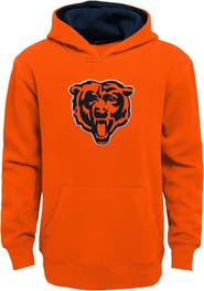 Outerstuff Youth Orange Chicago Bears Prime Pullover Hoodie