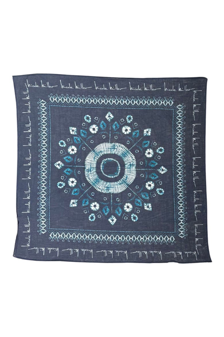 Tie Dye Bandana, Alternate, color, NAVY