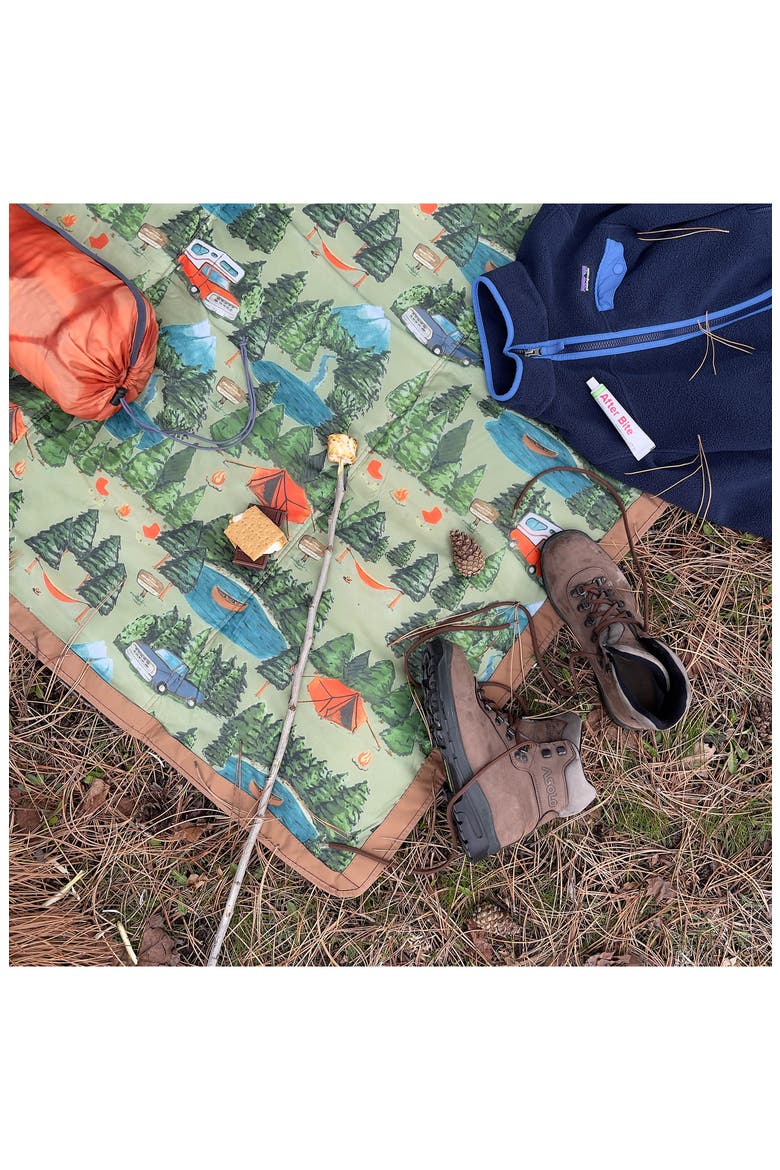 5 x 7 Outdoor Blanket, Alternate, color, CAMP