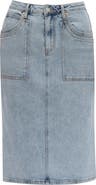 Bayeas Beth Denim Midi Skirt
