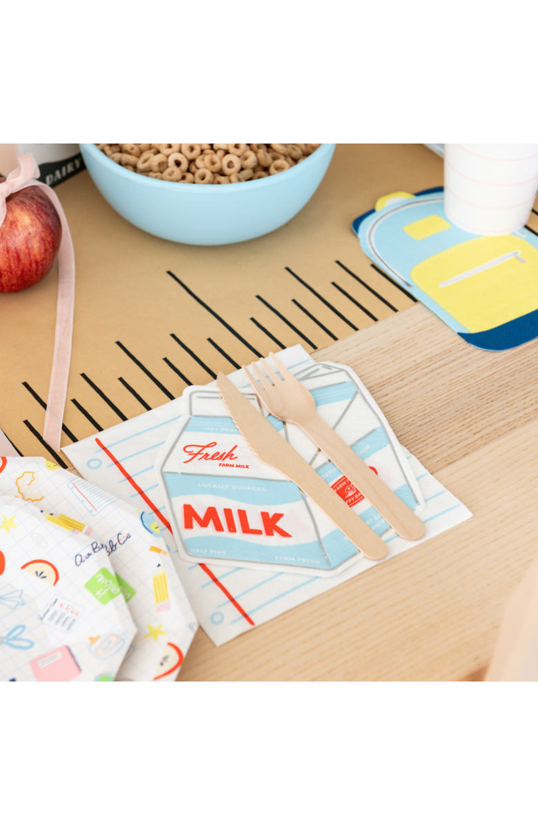 Daydream Society Smarty Pants "Notebook" Large Napkins, Alternate, color, Assorted Pre-Pack