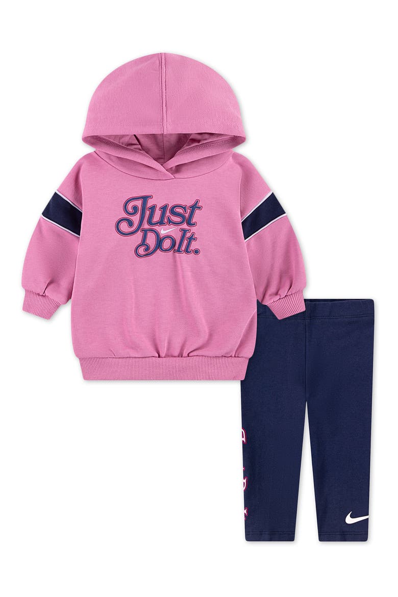 Varsity Prep Hoodie & Leggings Set, Main, color, U90-MIDNIGHT NAVY