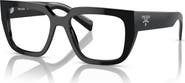 Prada 52mm Irregular optical glasses