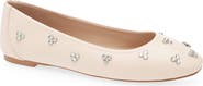Stuart Weitzman Tammy Crystal Embellished Ballet Flat