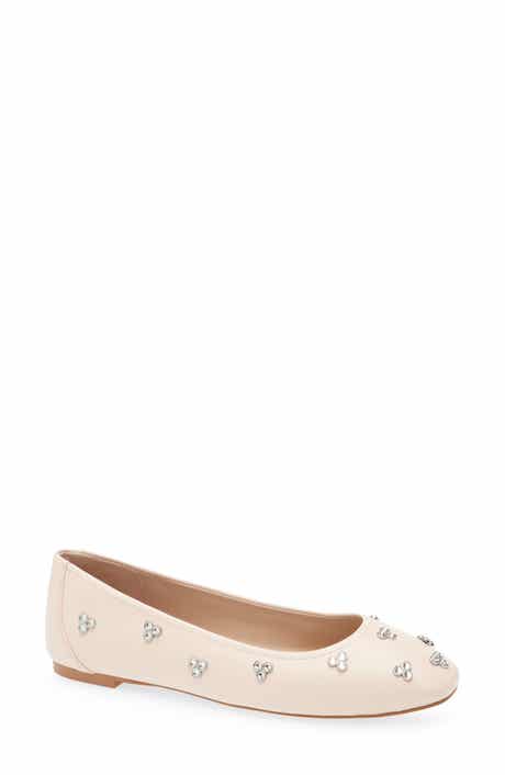 Stuart Weitzman Tammy Crystal Embellished Ballet Flat