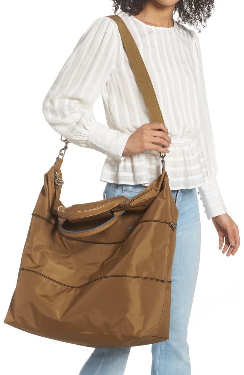 Longchamp Le Pliage Club Expandable Travel Bag, Alternate, color,