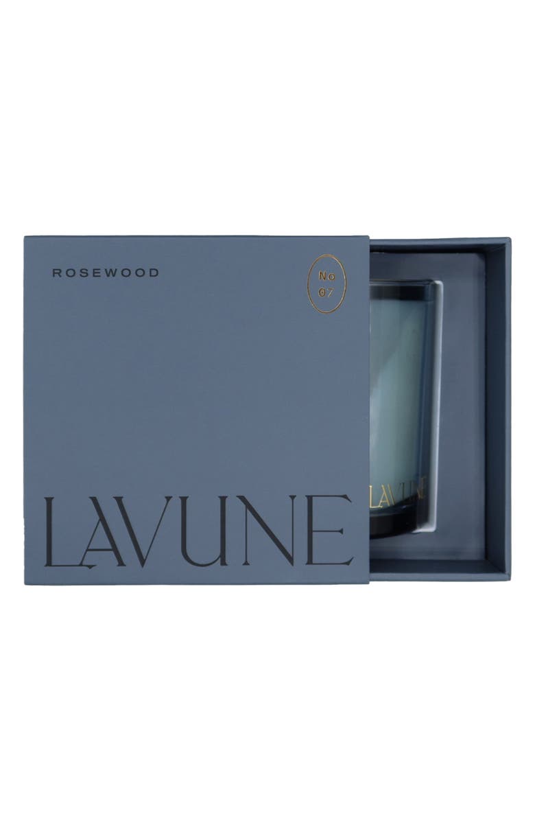 LAVUNE No. 7 Rosewood Candle, Main, color, Dark Blue