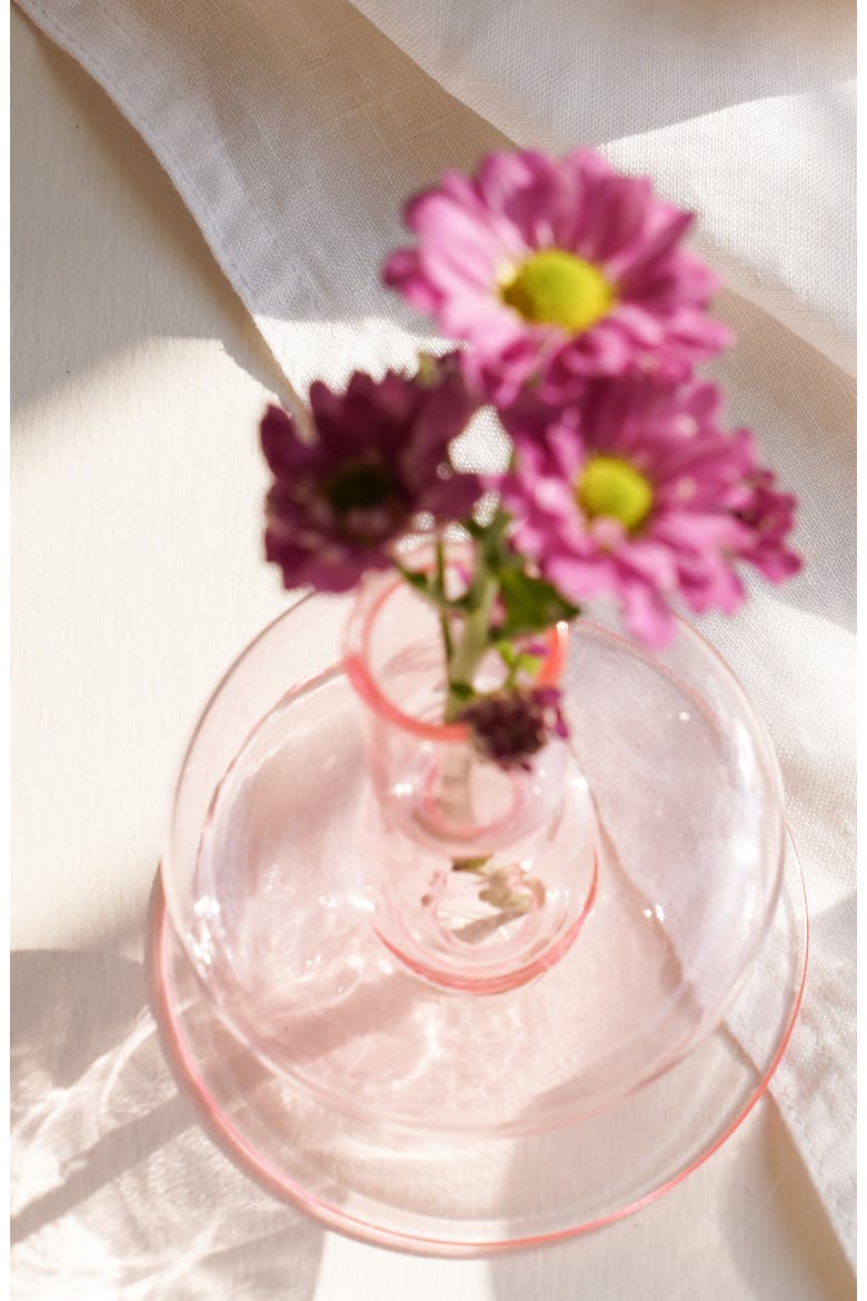 Siri Candle Holder, Alternate, color, Pink