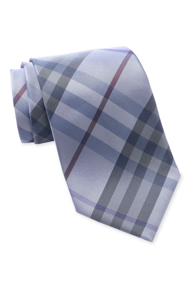 Woven Silk Tie, Main, color, LIGHT PURPLE