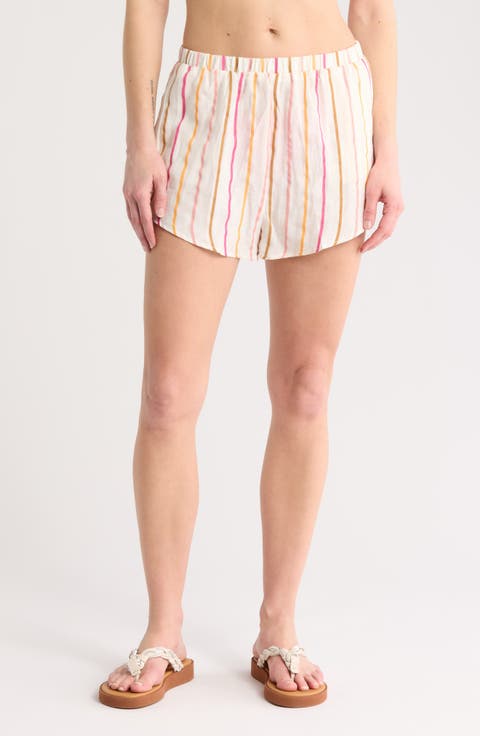 Tallows Linen Cover-Up Shorts