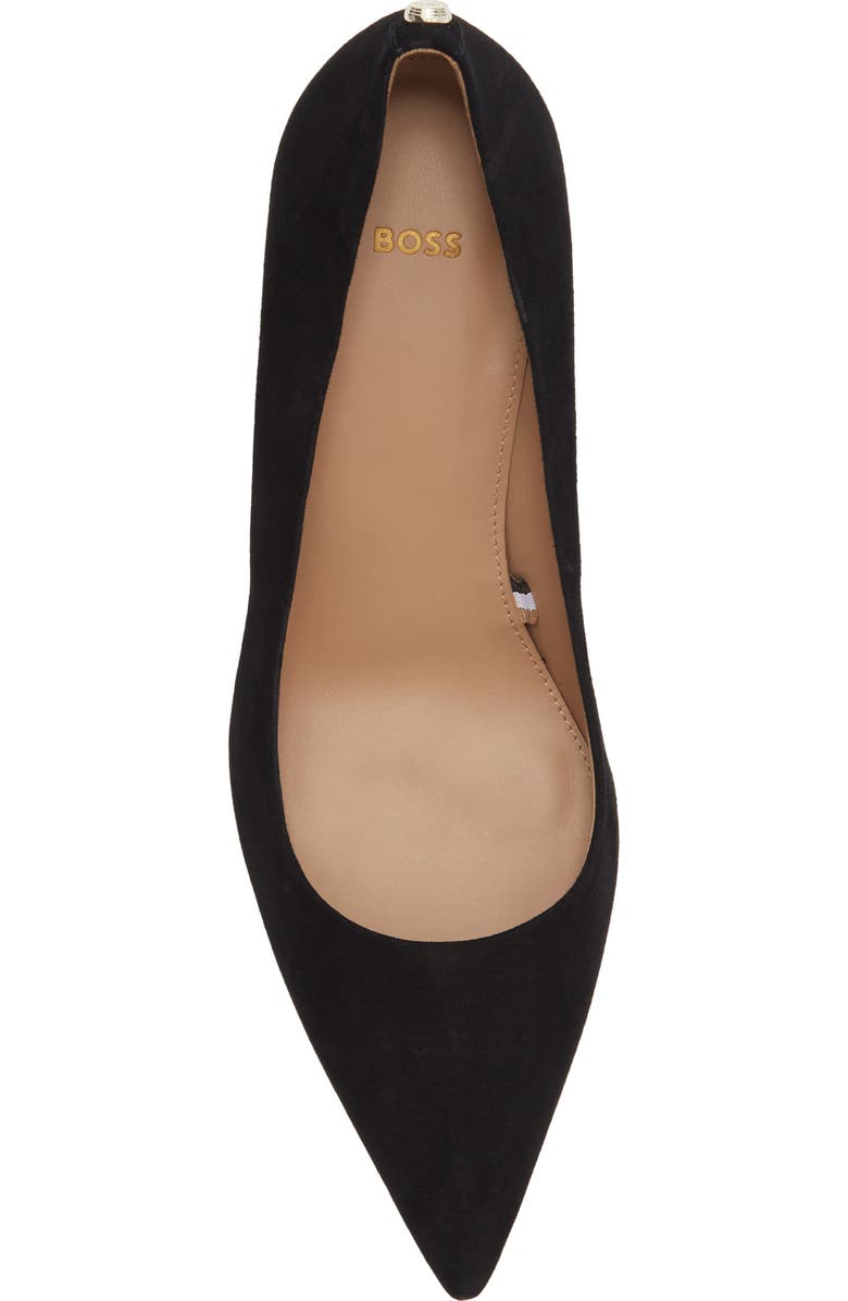 BOSS Janet Pointed Toe Pump, Alternate, color, Black