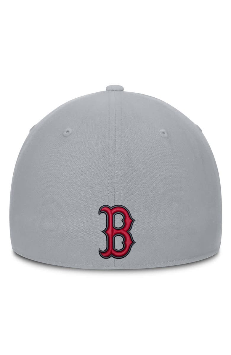 Nike Men's Nike  Gray Boston Red Sox Primetime Rise Dri-FIT Flex Hat, Alternate, color, Gray