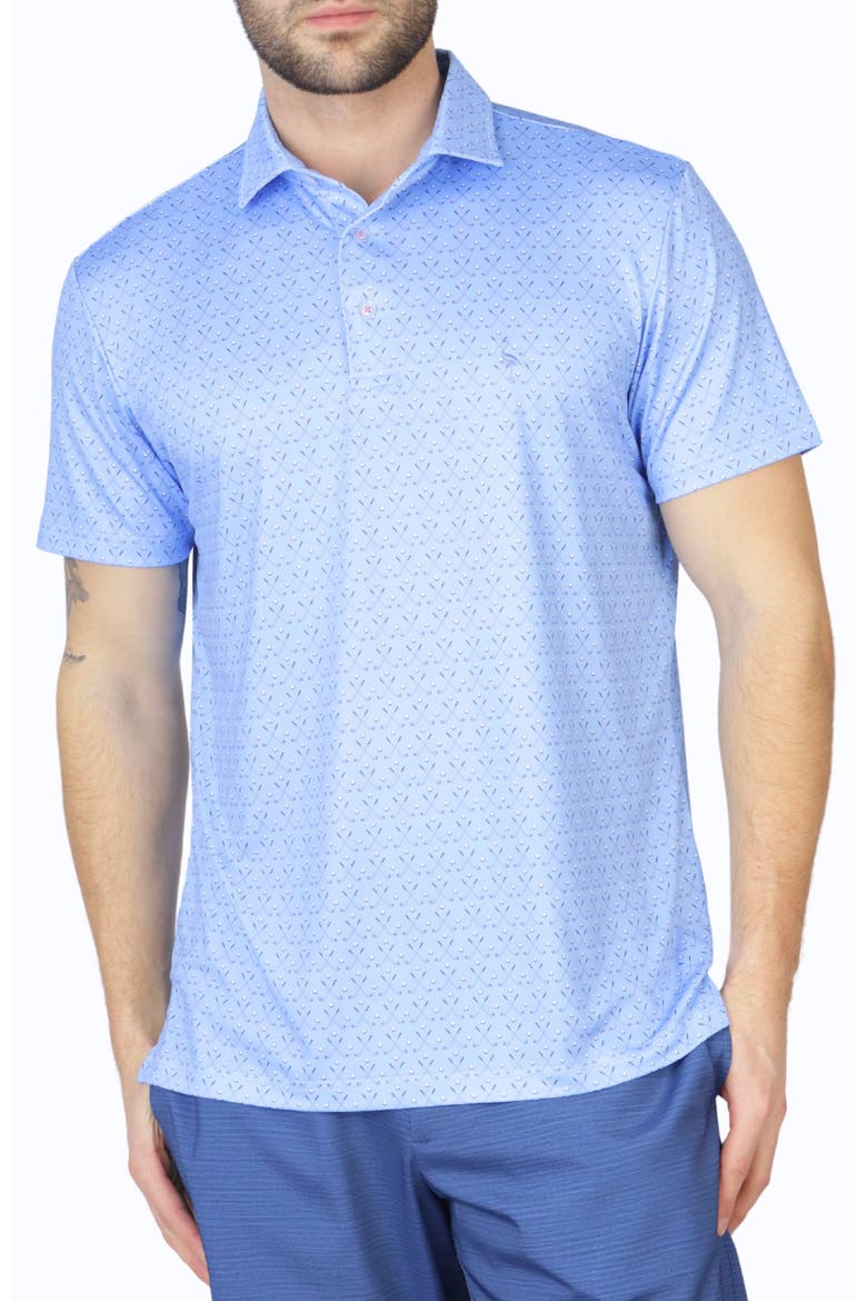 Golf Clubs Performance Polo, Main, color, BLUE BYRD