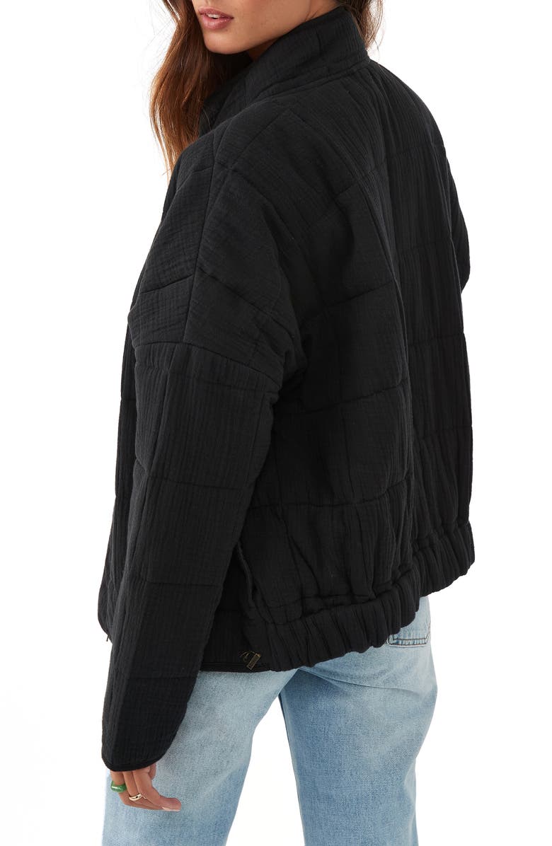 O'Neill Mabeline Double Cotton Gauze Jacket, Alternate, color,