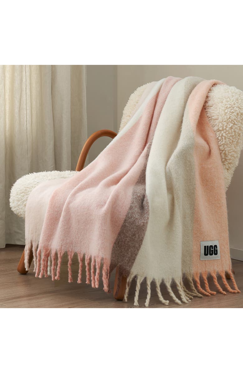 UGG<sup>®</sup> Calyx Throw Blanket, Alternate, color, Pansy