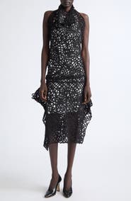 Diotima Webbed Sleeveless Dress