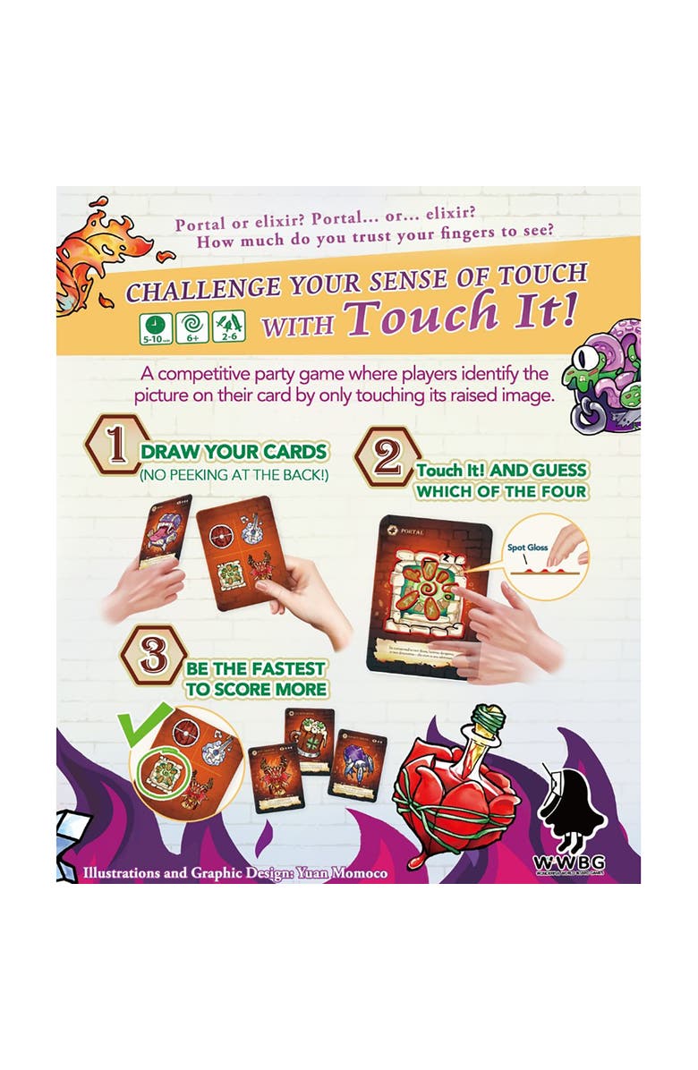 Wonderful World Board Games Wonderful World Touch It! Dungeon  Ages 6+, Alternate, color, Multicolored