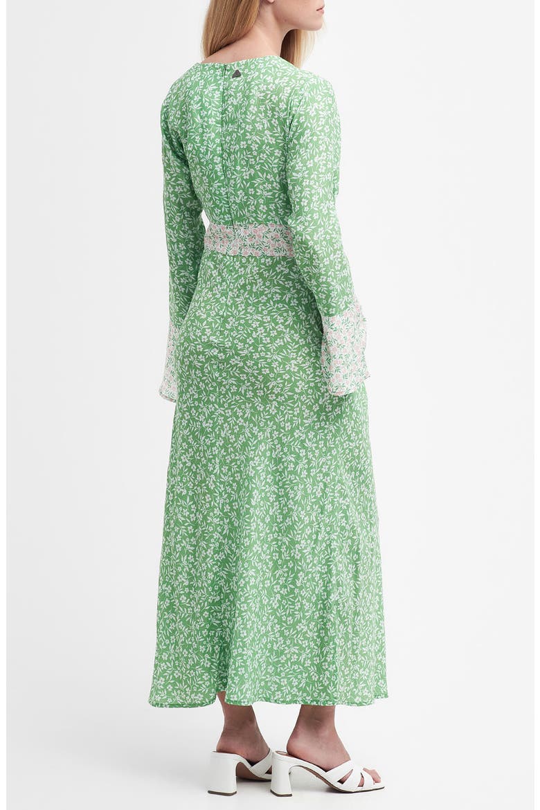 Sandgate Long Sleeve Maxi Dress, Alternate, color, MULTI GREEN