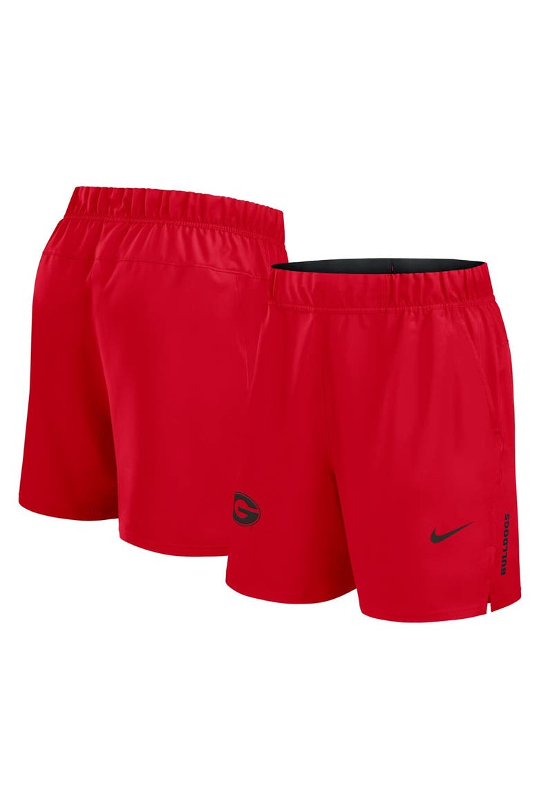 Men's Nike Red Georgia Bulldogs Primetime Woven Victory Performance Shorts, Alternate, color, Red