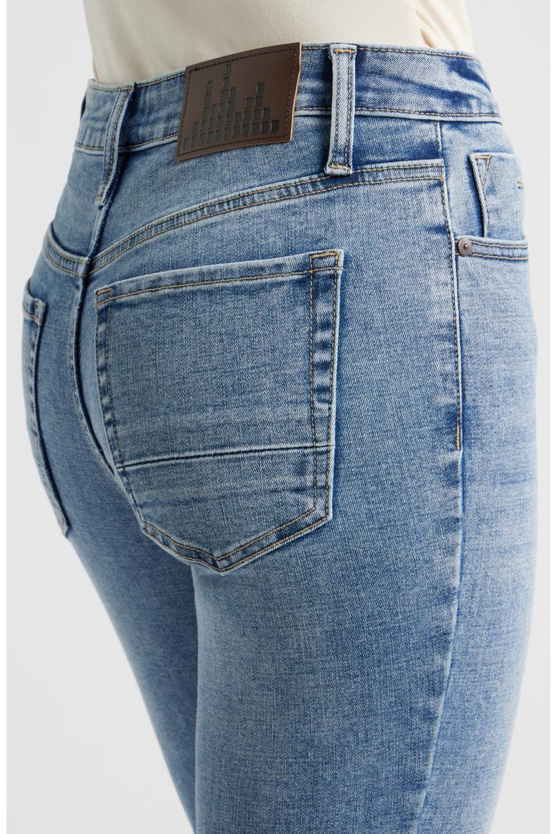 Crop Flare Leg Jeans, Alternate, color, VINTAGE WHISKER