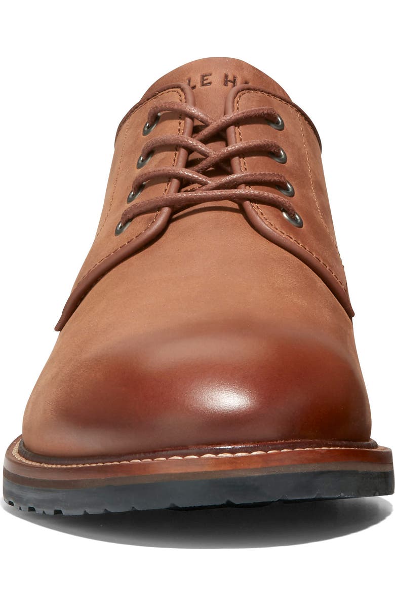 Cole Haan Berkshire Lug Water Resistant Derby, Alternate, color, Dark Sequoia Waxy