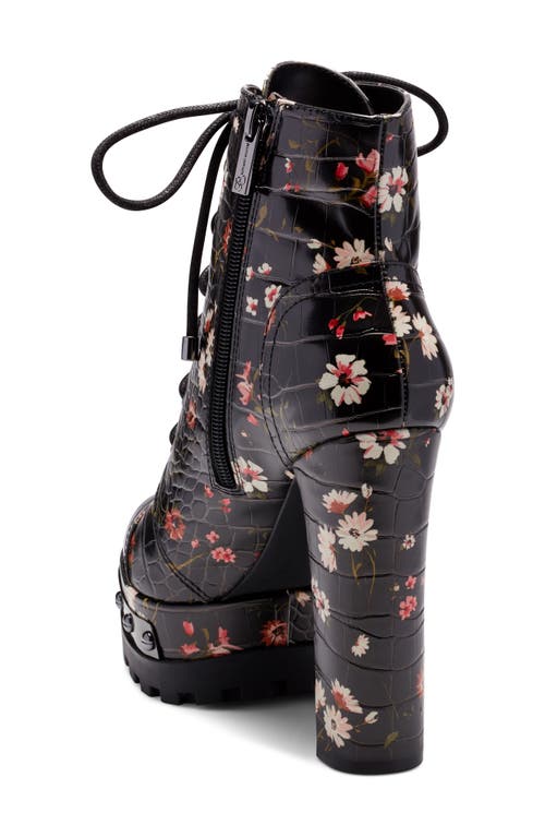 Jessica Simpson Irella Platform Combat Boot In Multi
