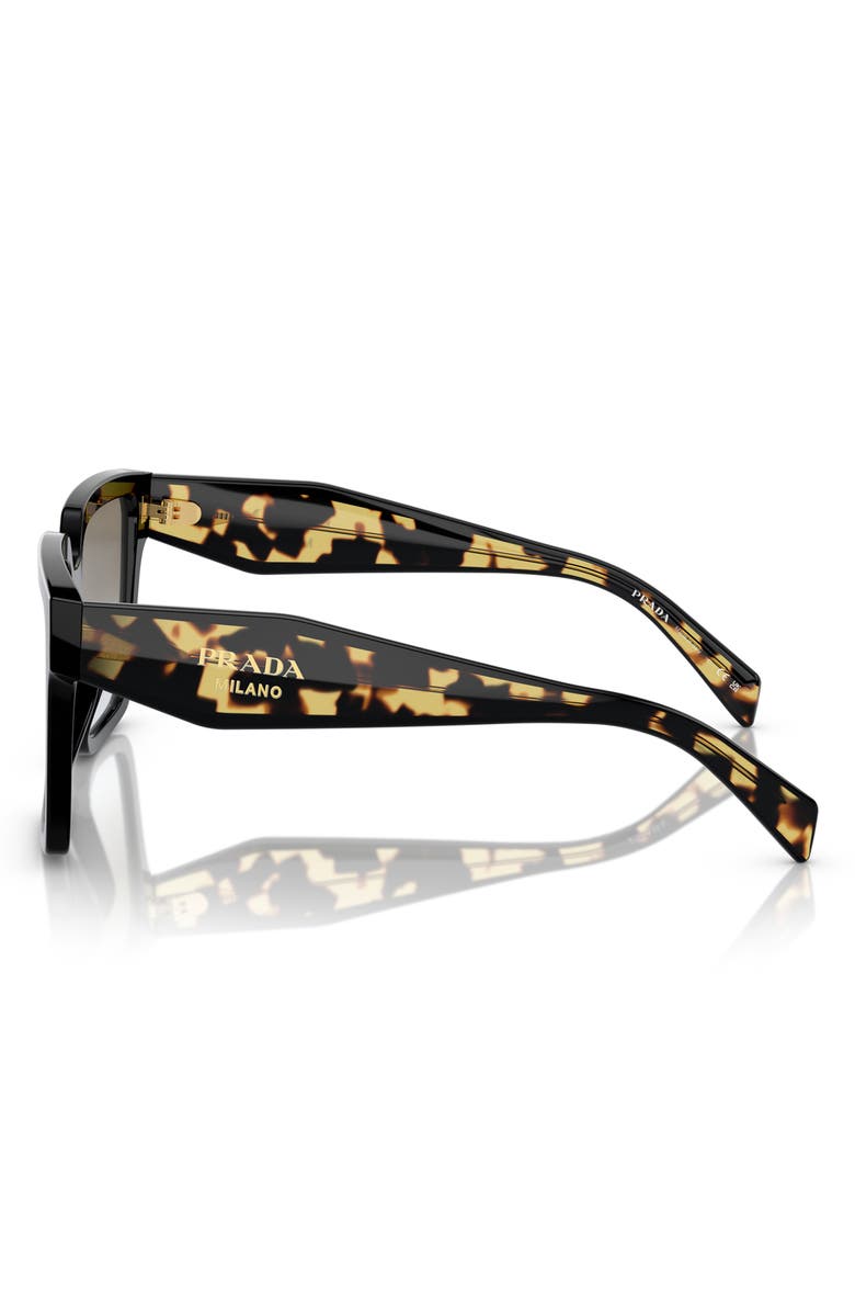 Prada 57mm Square Sunglasses, Alternate, color, 