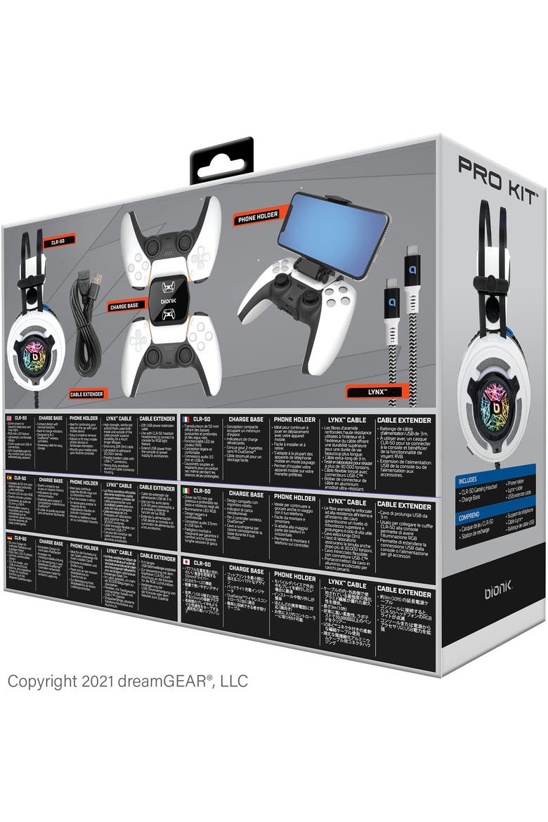 Headset, Charge Base, and Cable, Alternate, color, Multicolor