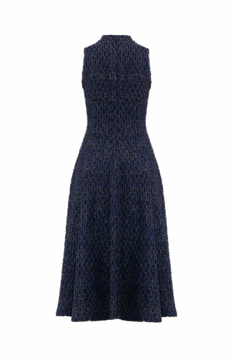 IVONNE Sleeveless Wide Maxi Dress, Alternate, color, Navy Blue