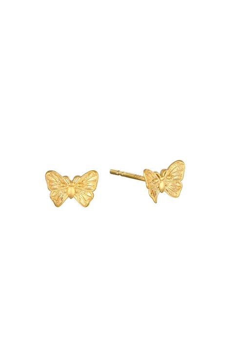 Freedom to Soar Butterfly Stud Earrings