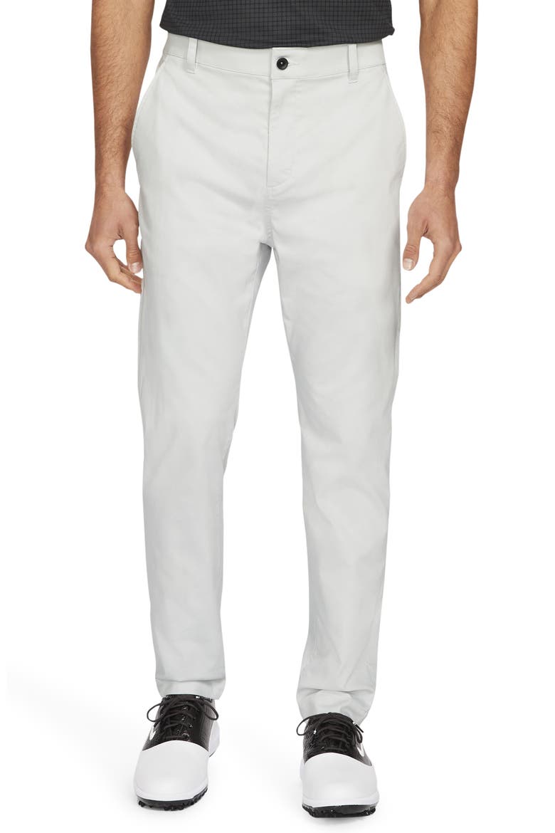 Nike Dri-FIT UV Flat Front Men's Chino Golf Pants, Main, color, PHOTON DUST