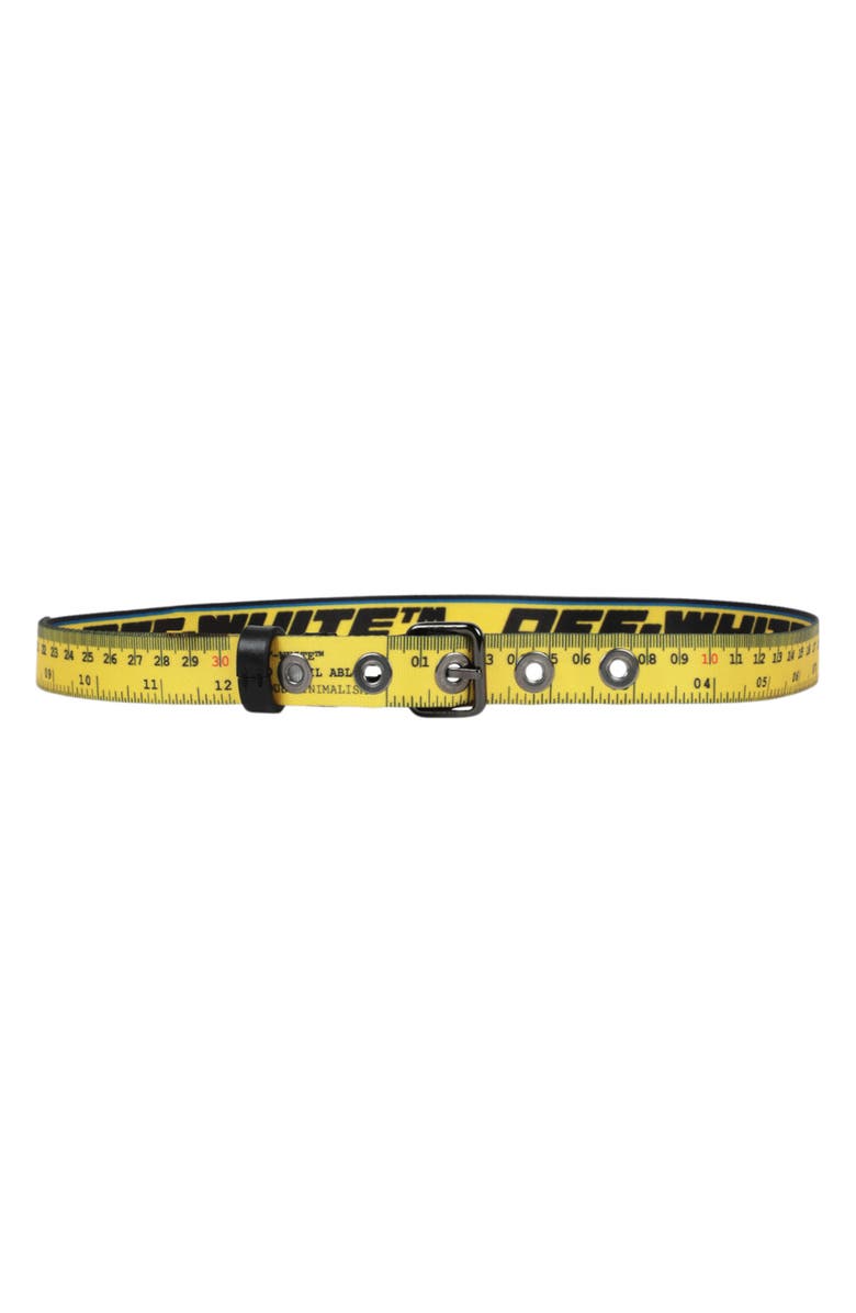 Off-White Reversible Measuring Belt, Main, color, 