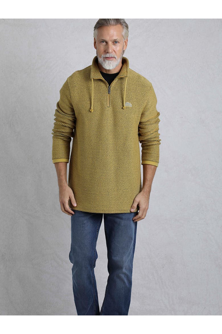 Cruiser 1/4 Zip Macaroni Sweatshirt, Alternate, color, Antique Moss