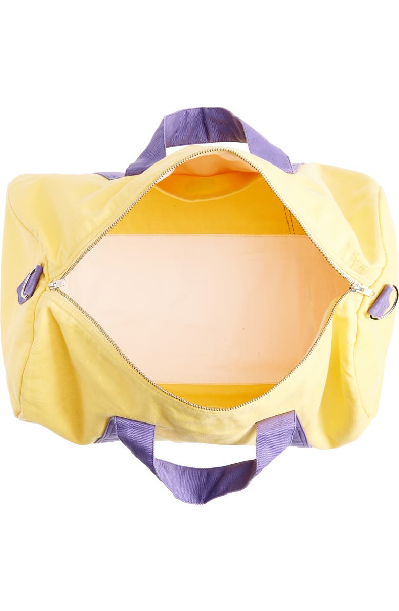 Bode Two-Tone Canvas Gym Bag, Alternate, color,