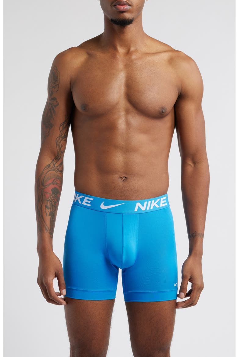 3-Pack Dri-FIT Essential Micro Boxer Briefs, Alternate, color, BLUEBERRY