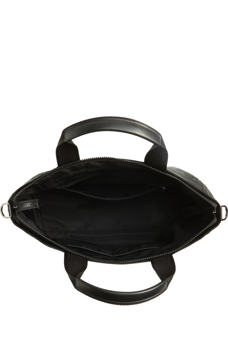 Dolce&Gabbana 3D DG Logo Graphic Nylon Holdall, Alternate, color, Black/ Blac