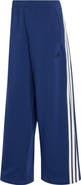 adidas Three Stripe Wide Leg Pants