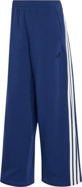 adidas Three Stripe Wide Leg Pants