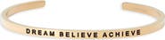 MantraBand® Dream Believe Achieve bracelet