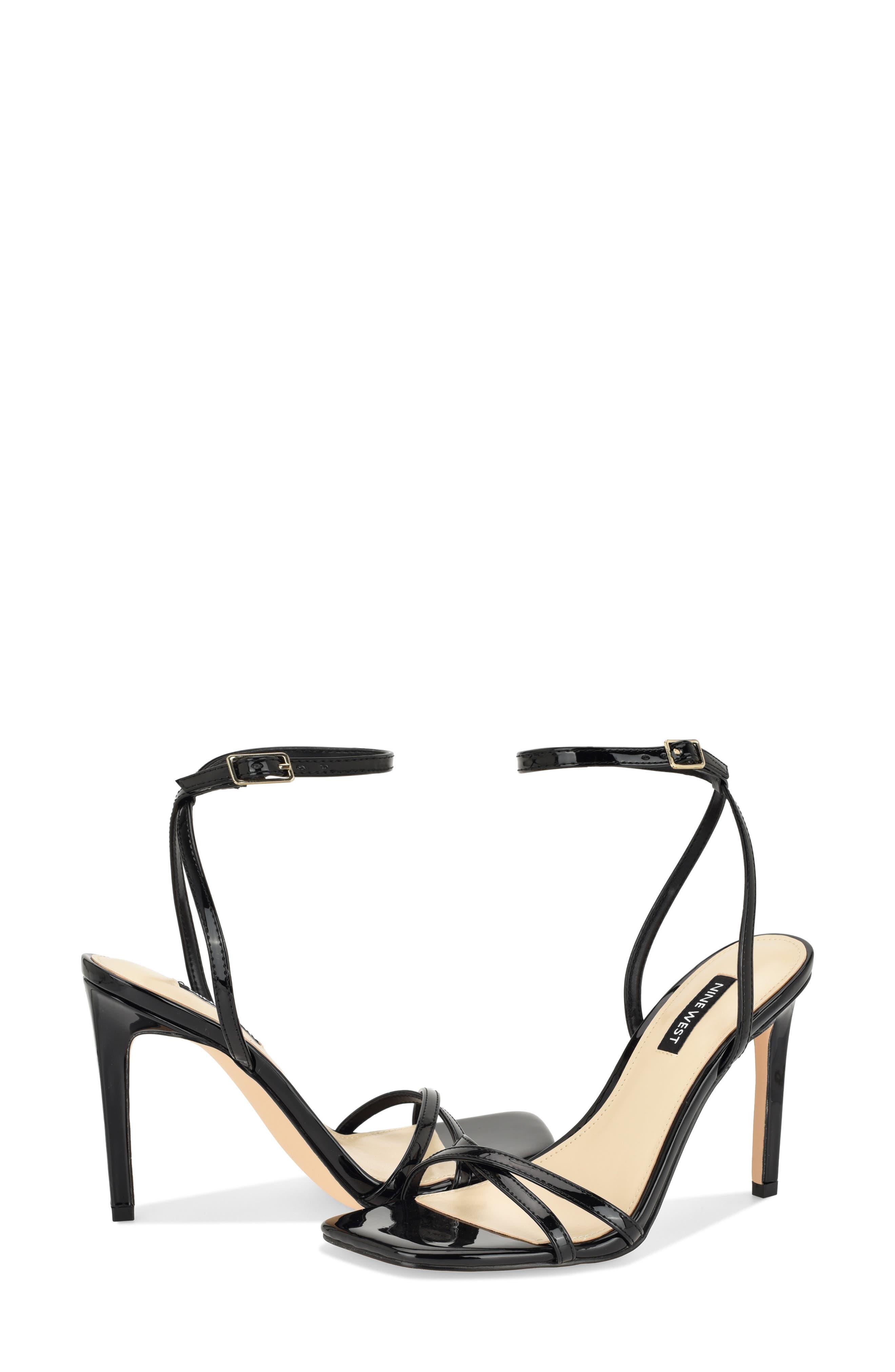 Penelope Sandal, Alternate, color, BLACK