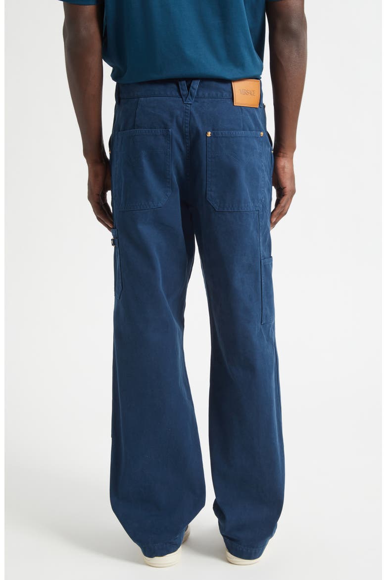 Straight Leg Jeans, Alternate, color, PETROL BLUE