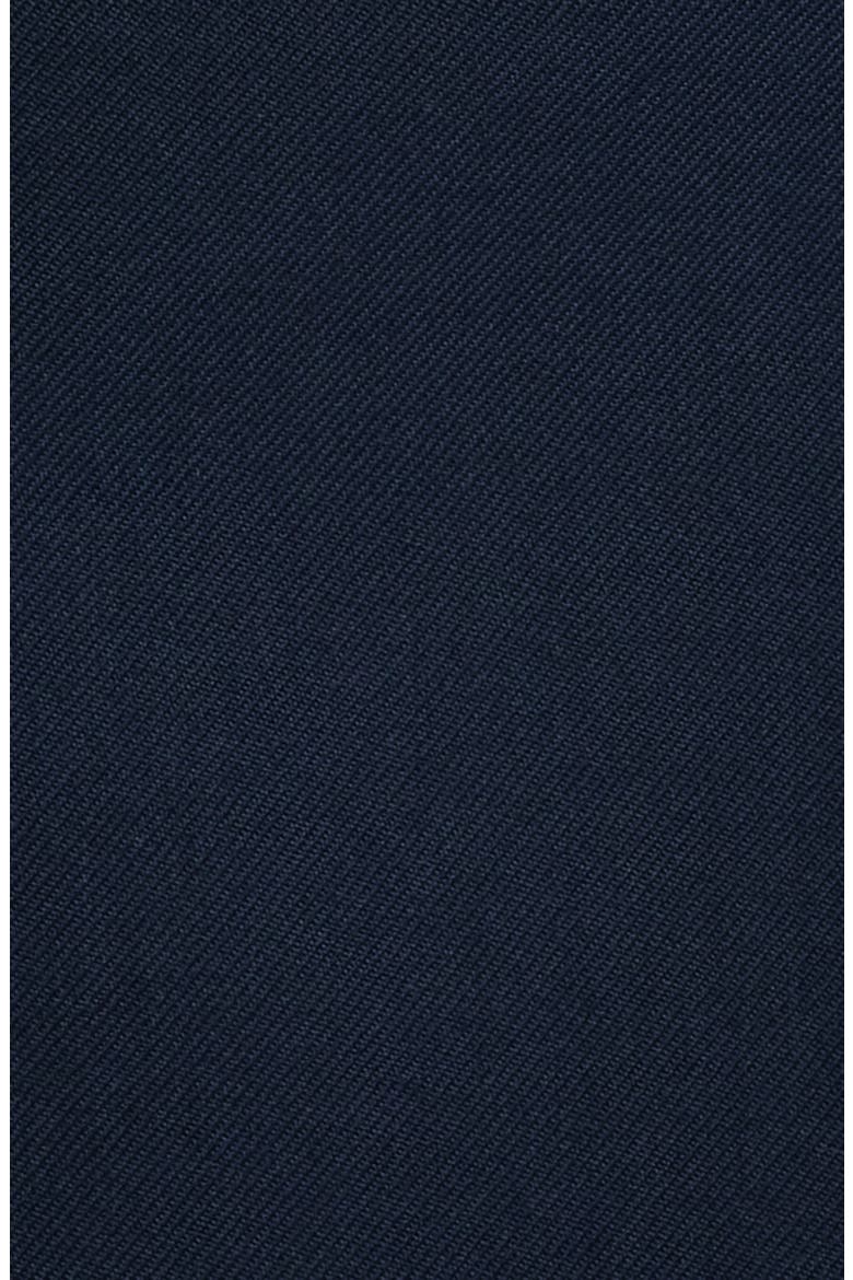 Sylvia Contrast Trim Blazer, Alternate, color, NAVY