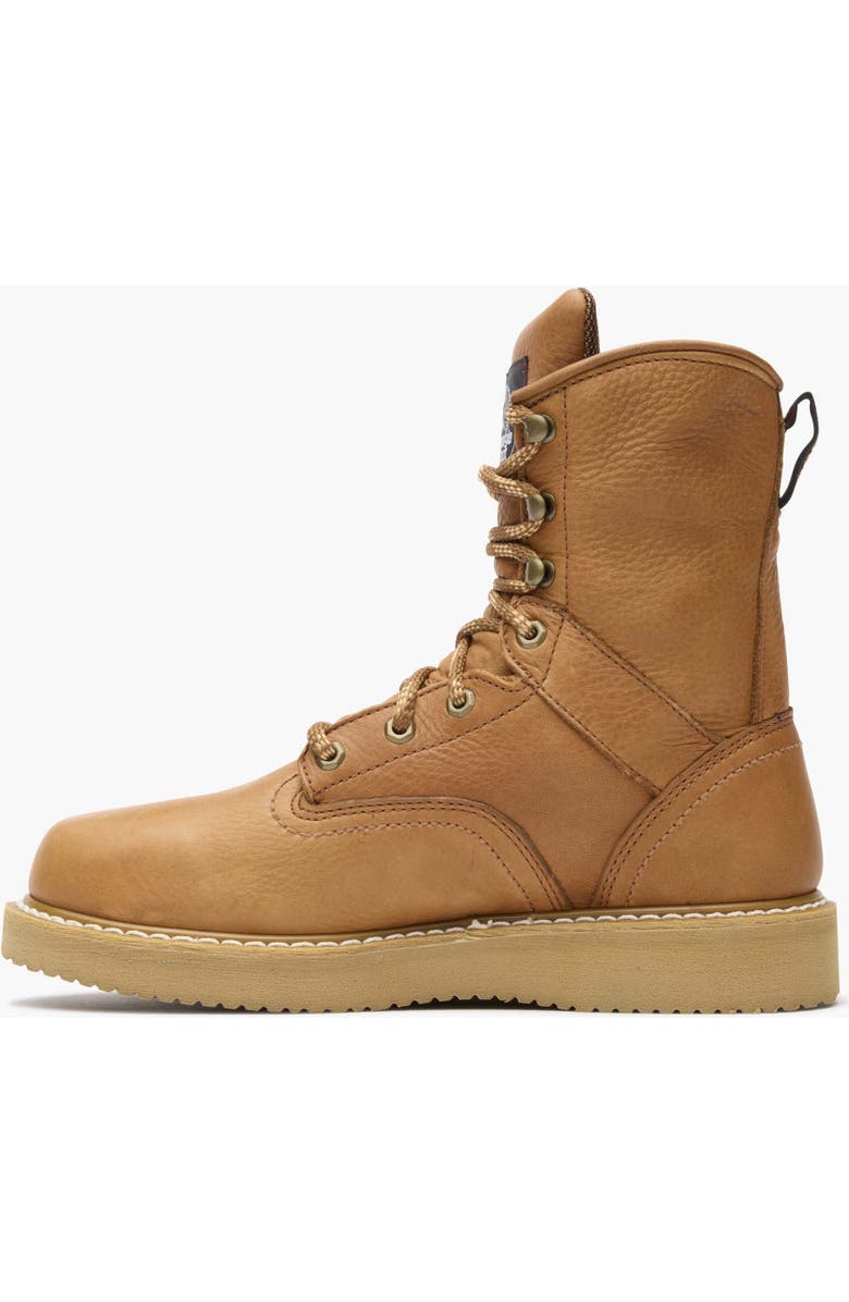 Georgia Boot Slip Resistant Padded Wedge Work Boot, Alternate, color, Barracuda Gold