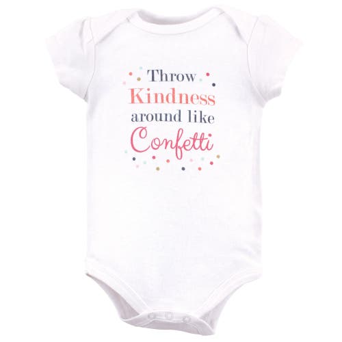 Little Treasure Soft Cotton Two-piece Outfit Bodysuit & Pants In Multi
