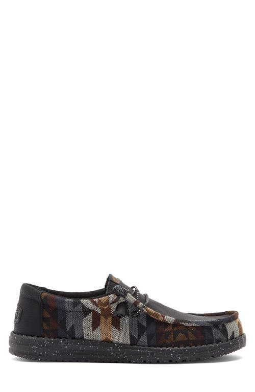 Hey Dude Wally Walls Banjo Sneaker In Multi
