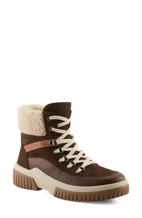 Winterlyn Waterproof Boot with Faux Shearling Trim
