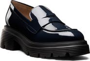 Stuart Weitzman Hudson Lite Lugged Platform Penny Loafer