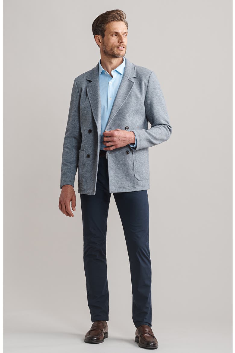 Truman Knit Sport Coat, Alternate, color, HEATHER GRAY