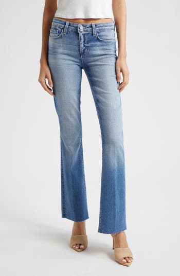 Shop L Agence L'agence Sneeki Flare Jeans In Colorado